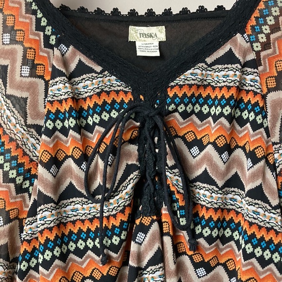 Toska blouse, size Large - Picture 6 of 8